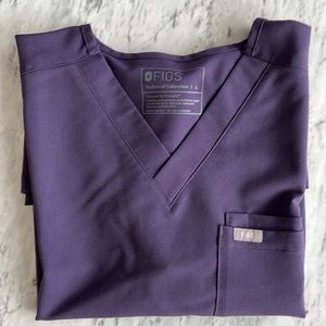 FIGS LEON IN PURPLE SHADOW SIZE LARGE
